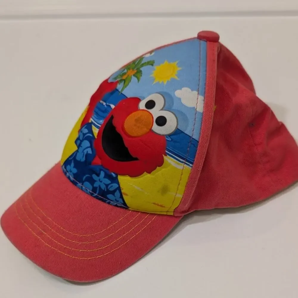 Sesame Street Elmo Cap Hat Beach Park Picnic Play KidCore School